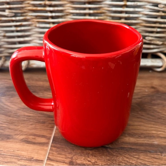 Rae Dunn red Santa coffee mug - Picture 2 of 4